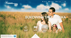 Desktop Screenshot of bukowinatatrzanska.net.pl